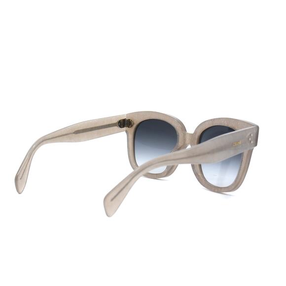 NEW CELINE CL4002UN 20B GREY GLITTER GREY GRADIENT WOMEN'S SUNGLASSES AUTHENTIC - Picture 6 of 10